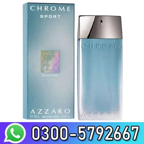 Azzaro Chrome Sport Eau De Toilette For Men - 100ML in Pakistan