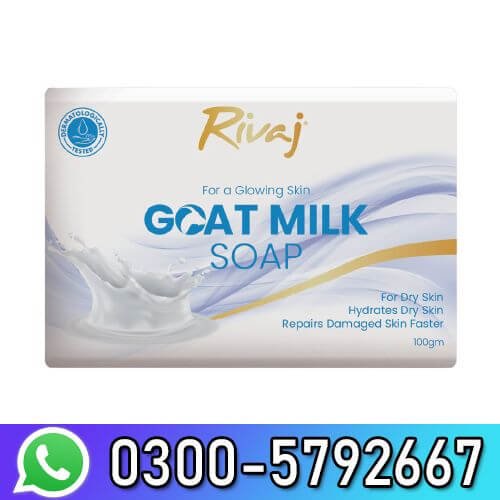 Rivaj Goat Milk Soap 100g in Pakistan
