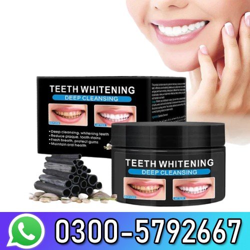 ACTIVATED CHARCOAL TEETH WHITENING
