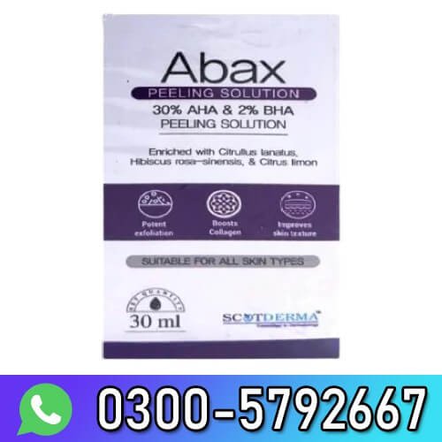 Abax 30% AHA & 2% BHA Peeling Solution In Pakistan