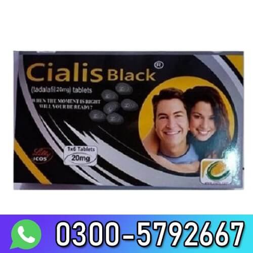 Cialis 20mg 6 Tablets Black Made In UK