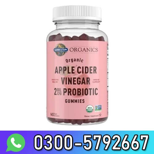Curtin Life Organics Apple Cider Vinegar Probiotics Organic Gummies In Pakistan