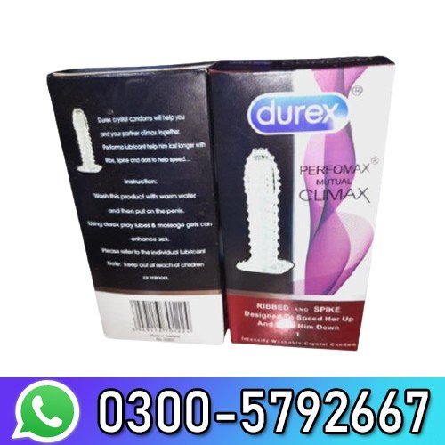 Durex Soft Silicone Dotted Ribbed Condom in Pakistan