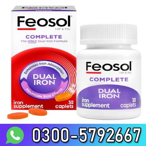 Feosol Complete Dual Iron Supplement In Pakistan