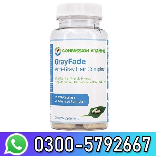 GrayFade Anti-Gray Hair Advanced Complex Price in Pakistan