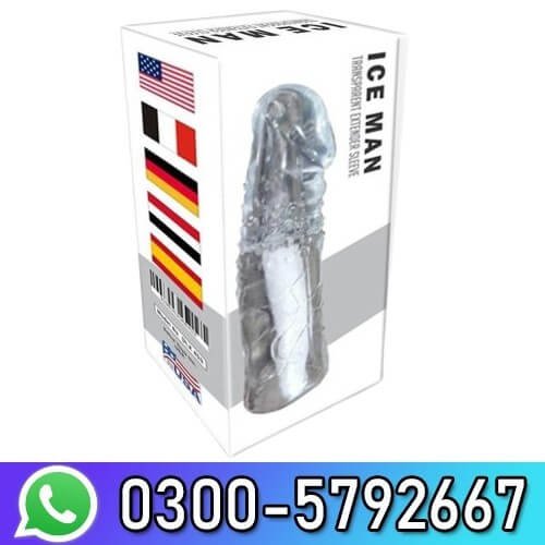 Iceman Reusable Washable Silicone Condom 5 Inch In Pakistan