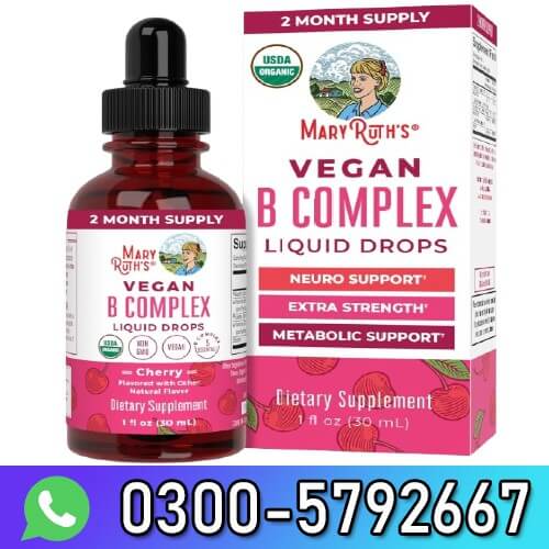 Mary Ruth's Vegan B Complex Liquid Drops In Pakistan