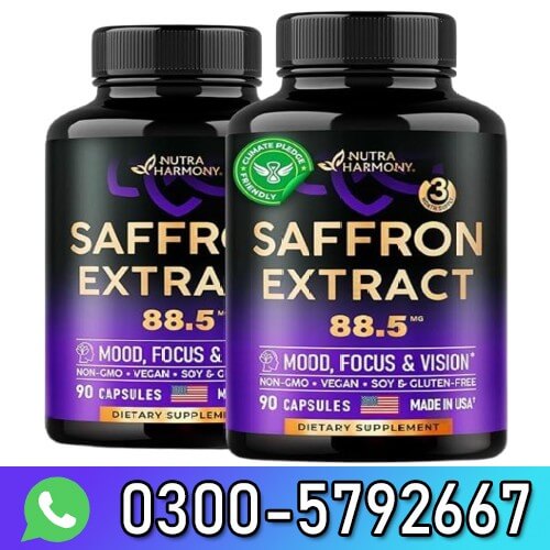 Nutra Harmony Saffron Extract 88.5mg In Pakistan