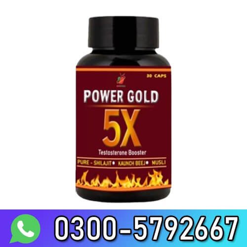 Power Gold 5x Capsules In Pakistan