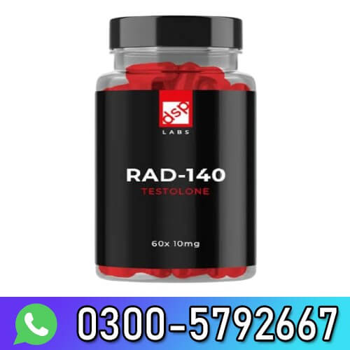 Testolone Rad 140 10mg 60 Capsules Enhanced athlete In Pakistan