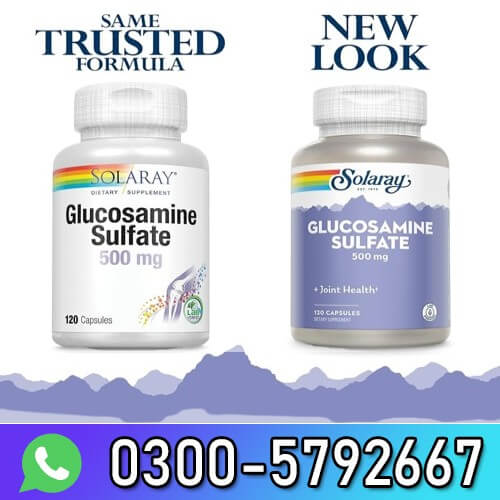SOLARAY Glucosamine Sulfate 500 mg In Pakistan