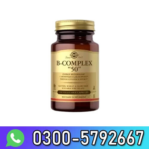 Solgar B Complex 50 Energy Heart In Pakistan