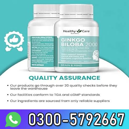 Soomiig Ginkgo Biloba 2000 Capsules In Pakistan
