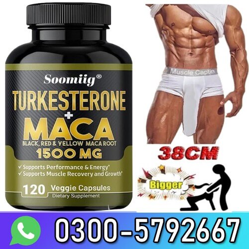 Soomiig Turkesterone Maca Capsules In Pakistan