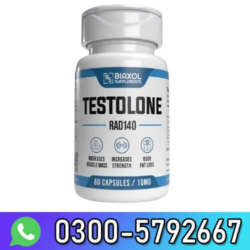 Testolone RAD140 10mg 60 Capsule In Pakistan