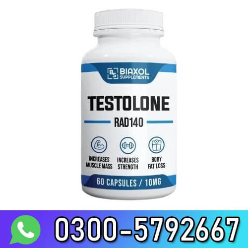 Testolone Rad140 15mg 60 Capsules United Hormones In Pakistan
