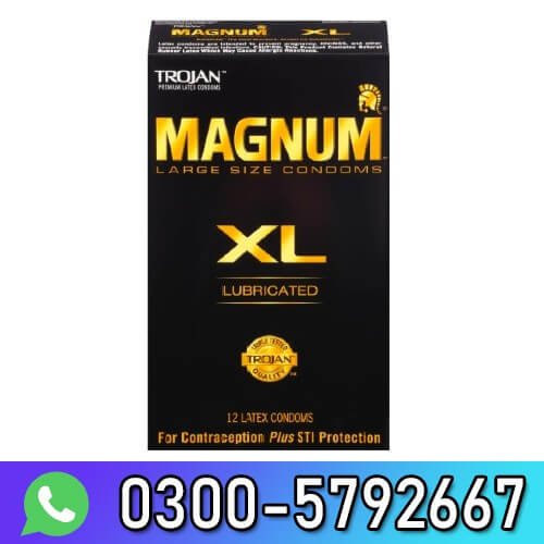 Trojan Magnum Xl Size Lubricated Latex Condoms In Pakistan