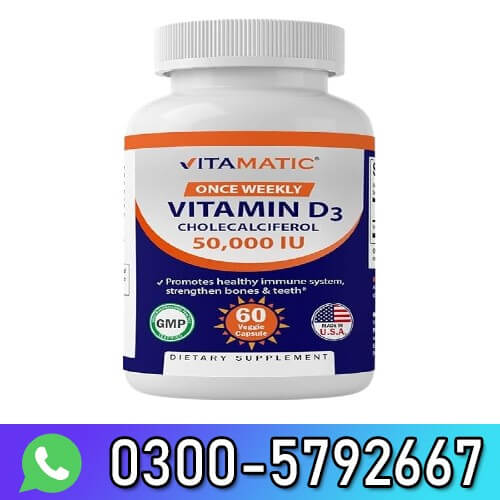 Vitamatic Vitamin D3 50,000 IU In Pakistan