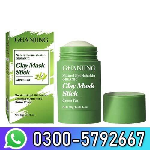 Guanjing Green Tea Clay Mask Stick in Pakistan