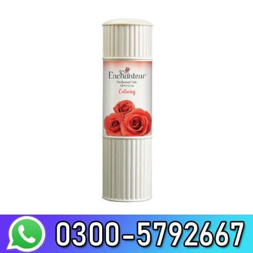 Enchanteur Romantic Perfumed Talcum Powder 125g-Pack Of 2 in Pakistan