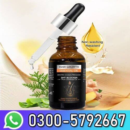 Hair Growth Essential Oil Biotin Cold-Pressed DHT Blocker in Pakistan