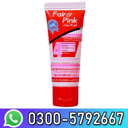 Fair and Pink Cream in Pakistan