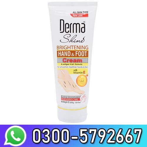 Derma Shine Hand And Foot Brightening Cream in Pakisatn